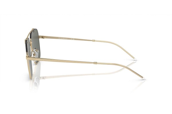 Okulary przeciwsłoneczne Emporio Armani EA2150 301378 Prostokątne Złote