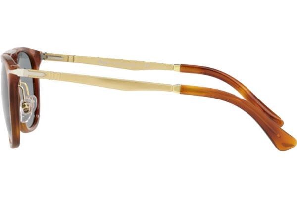 Okulary przeciwsłoneczne Persol PO3265S 96/56 Okrągłe Brązowe