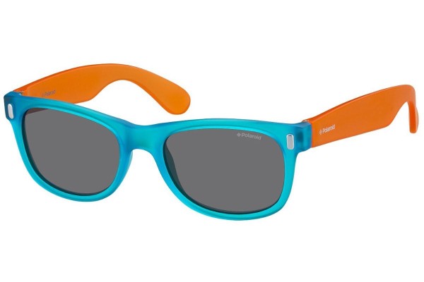 Zonnebril Polaroid Junior P0115 89T/Y2 Polarized Vierkant Blauw