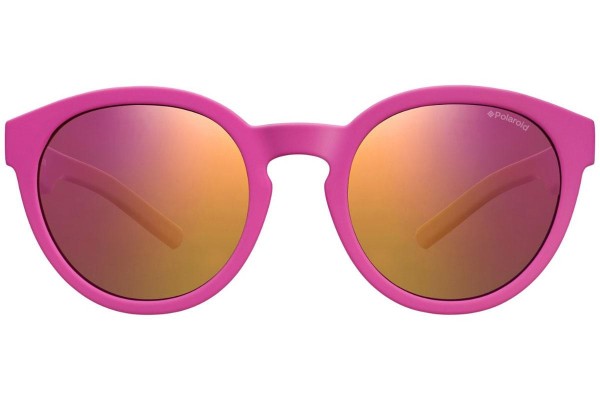 Ochelari de soare Polaroid Junior PLD8019/S CYQ/AI Polarized Rotunzi Violeți