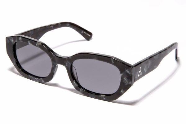 Solbriller Kohe by eyerim Kris Black Havana Polarized Oval Sort