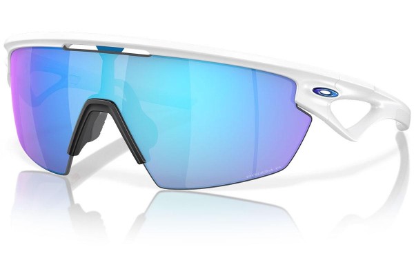 Aurinkolasit Oakley Sphaera OO9403-02 Polarized Yksilinssinen | Shield Valkoinen