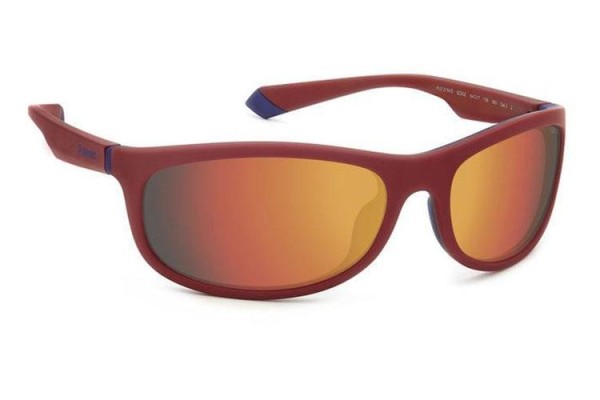 Слънчеви очила Polaroid PLD2154/S 0Z3/OZ Polarized Овални Червена