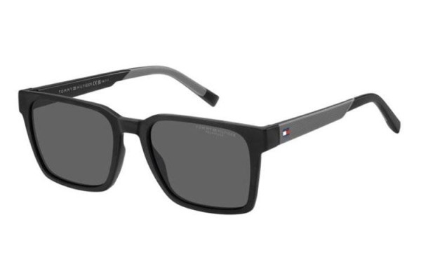 Слънчеви очила Tommy Hilfiger TH2143/S 08A/M9 Polarized Правоъгълни Черна