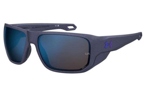 Ochelari de soare Under Armour UAATTACKMD TZQ/W1 Dreptunghiulari Albaștri