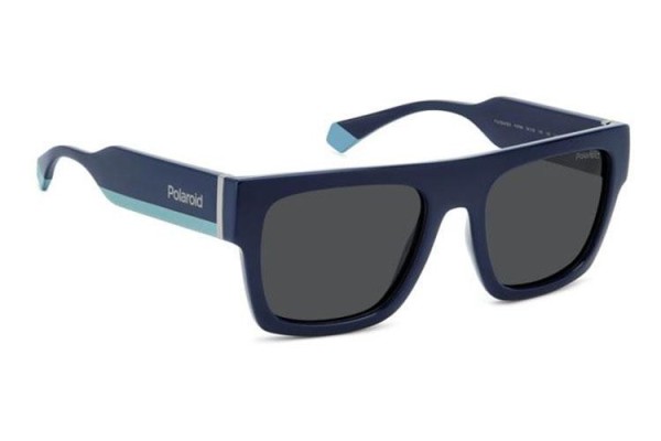 Слънчеви очила Polaroid PLD6224/S/X PJP/M9 Polarized Flat Top Синя