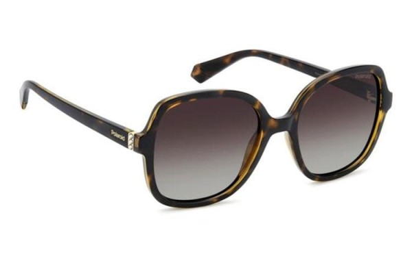 Ochelari de soare Polaroid PLD4177/S/X 086/LA Polarized Pătrați Havana