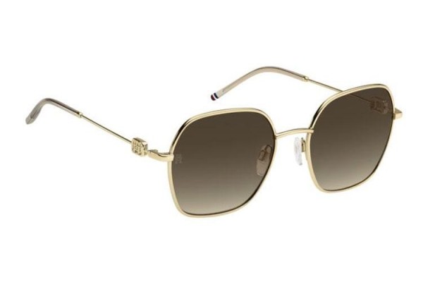 Ochelari de soare Tommy Hilfiger TH2150/S 84E/HA Pătrați Aurii