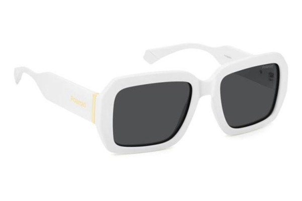 Слънчеви очила Polaroid PLD6223/S/X VK6/M9 Polarized Правоъгълни Бяла