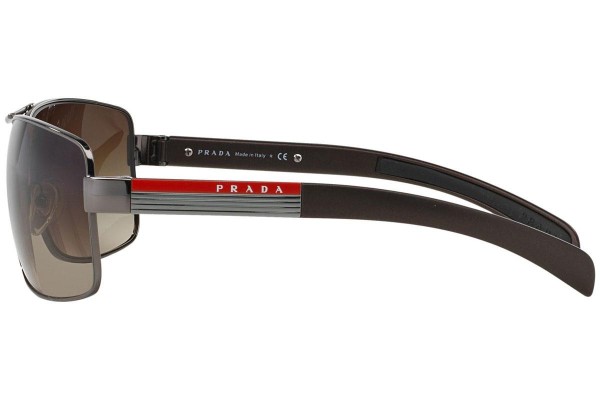 Okulary przeciwsłoneczne Prada Linea Rossa PS54IS 5AV6S1 Prostokątne Szare