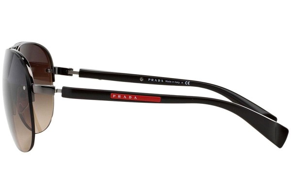 Ochelari de soare Prada Linea Rossa PS56MS 5AV6S1 Pilot Argintii