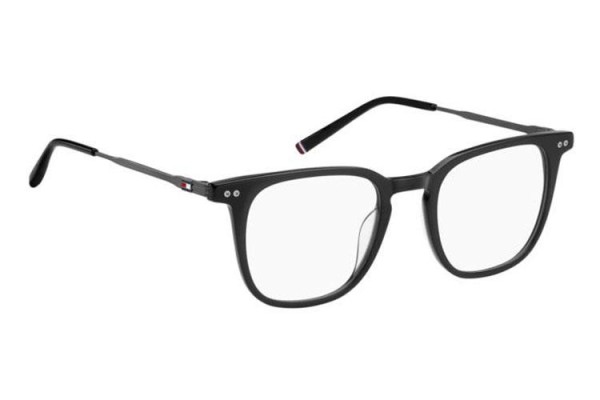 Okulary korekcyjne Tommy Hilfiger TH2137 807 Prostokątne Czarne