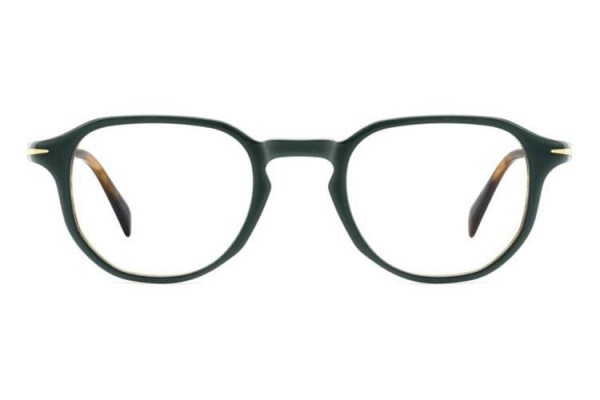 Okulary korekcyjne David Beckham DB1140 RFD Prostokątne Zielone