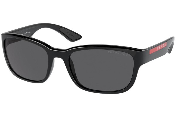 Ochelari de soare Prada Linea Rossa PS05VS 1AB02G Polarized Dreptunghiulari Negri