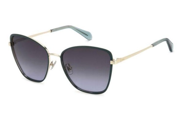 Okulary przeciwsłoneczne Fossil FOS3159/G/S 1ED/9O Kocie oczy Zielone