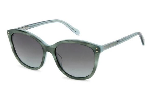 Okulary przeciwsłoneczne Fossil FOS2148/S 6AK/9O Kocie oczy Zielone
