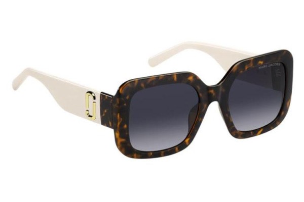 Okulary przeciwsłoneczne Marc Jacobs MARC647/S XLT/9O Kwadratowe Havana