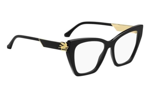 szemüvegeinket Etro ETRO0042 807 Cat Eye Fekete