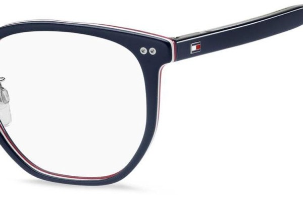Okulary korekcyjne Tommy Hilfiger TH2167/F PJP Prostokątne Niebieskie