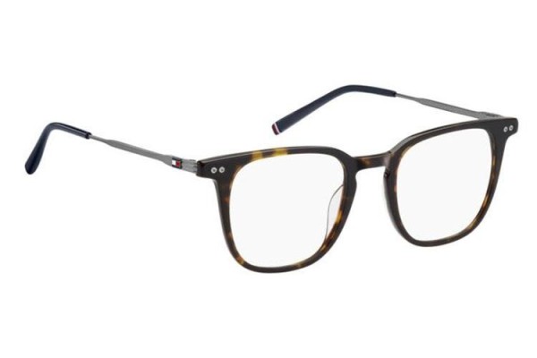 Okulary korekcyjne Tommy Hilfiger TH2137 086 Prostokątne Havana