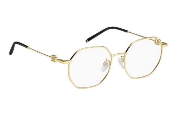 Okulary korekcyjne Tommy Hilfiger TH2168/F J5G Prostokątne Złote