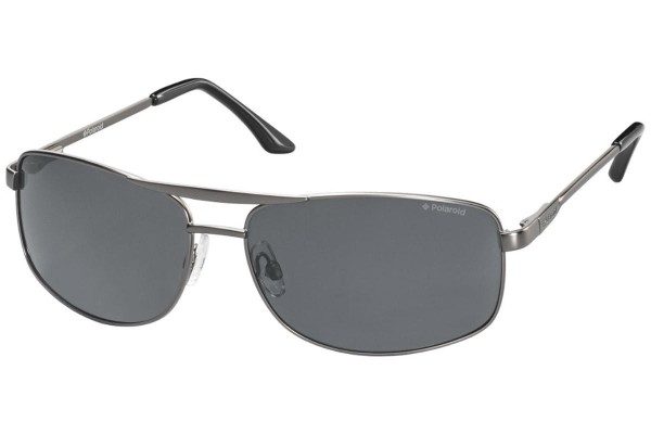 Okulary przeciwsłoneczne Polaroid PLD2017/S KJ1/Y2 Polarized Pilotki (Aviator) Szare