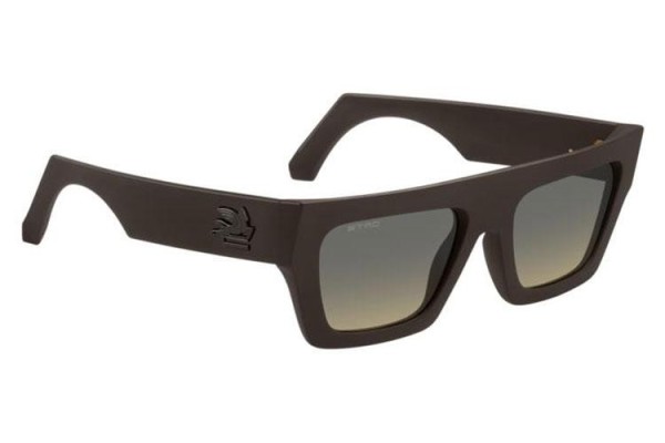 Okulary przeciwsłoneczne Etro ETRO0049/G/S YZ4/GA Flat Top Brązowe