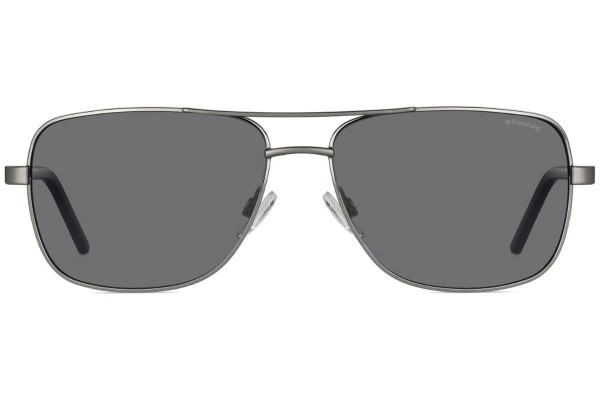 Слънчеви очила Polaroid PLD2042/S FAE/Y2 Polarized Квадратни Сребърна