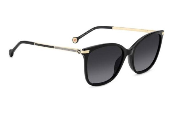 Ochelari de soare Carolina Herrera HER0261/G/S 807/9O Dreptunghiulari Negri