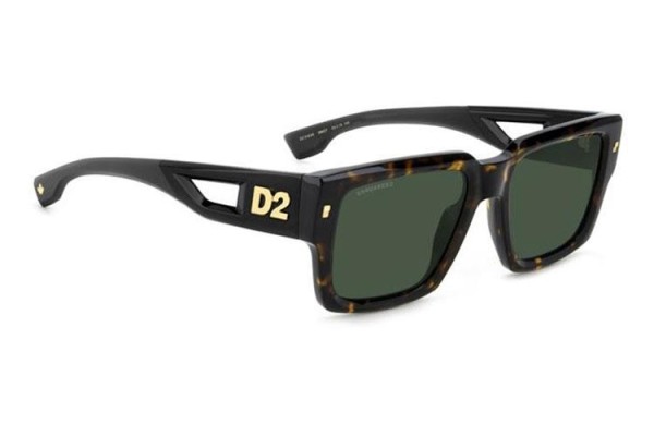 Ochelari de soare Dsquared2 D20143/S 086/QT Dreptunghiulari Havana