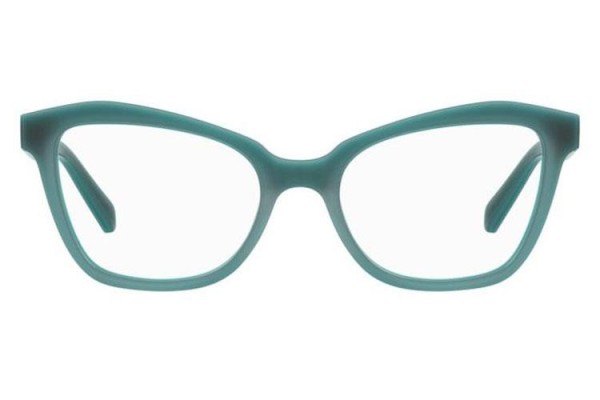 Okulary korekcyjne Love Moschino MOL604 ZI9 Kocie oczy Zielone