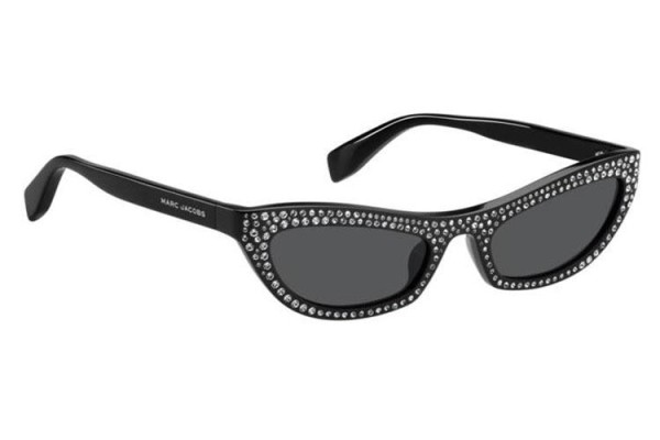 Napszemüvegek Marc Jacobs MARC797/S 7C5/IR Cat Eye Fekete