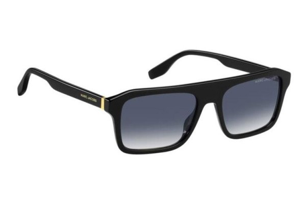 Okulary przeciwsłoneczne Marc Jacobs MARC789/S 2M2/08 Prostokątne Czarne