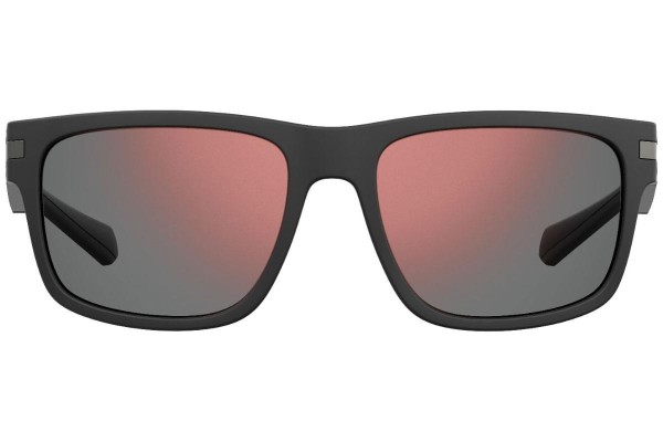 Okulary przeciwsłoneczne Polaroid Active Collection PLD2066/S 003/OZ Polarized Prostokątne Czarne