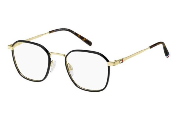 Okulary korekcyjne Tommy Hilfiger TH2136 RHL Prostokątne Złote