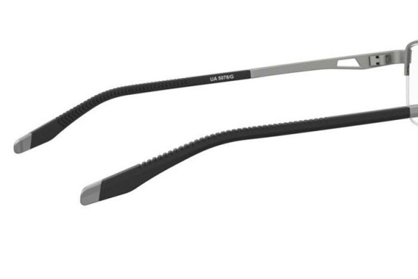 Okulary korekcyjne Under Armour UA5078/G R81 Prostokątne Srebrne