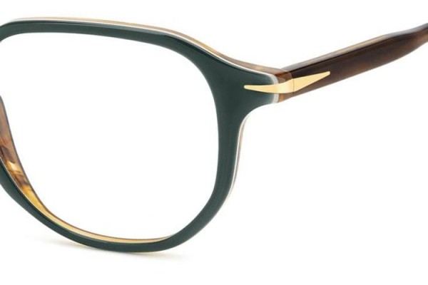 Okulary korekcyjne David Beckham DB1140 RFD Prostokątne Zielone