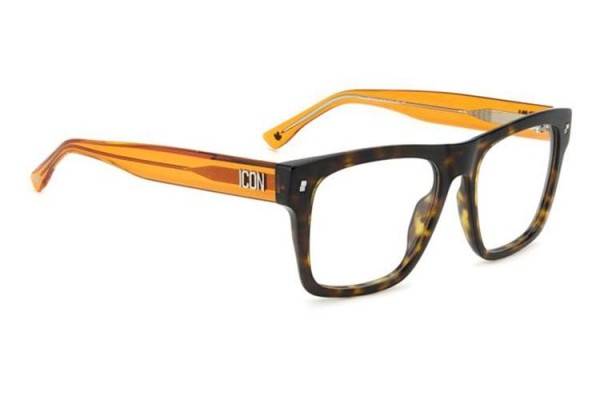 szemüvegeinket Dsquared2 ICON0018 L9G Flat Top Havana