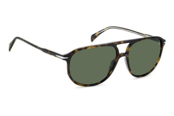 Ochelari de soare David Beckham DB1159/S 086/UC Polarized Dreptunghiulari Havana