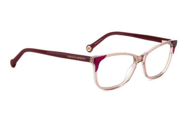 Ochelari Carolina Herrera HER0284 35J Dreptunghiulari Roz