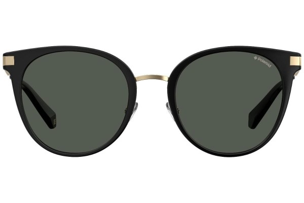 Okulary przeciwsłoneczne Polaroid PLD6061/F/S 807/M9 Polarized Okrągłe Czarne