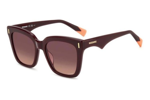 Ochelari de soare Missoni MIS0206/G/S LHF/3X Dreptunghiulari Roșii