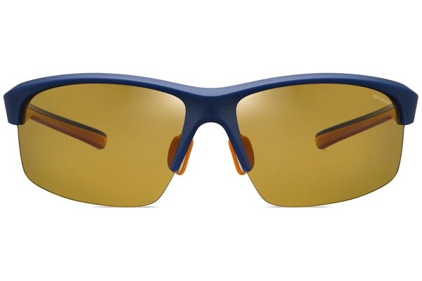 Okulary przeciwsłoneczne Polaroid Active Collection PLD7018/N/S LOX/MU Polarized Prostokątne Niebieskie