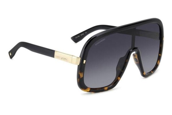 Okulary przeciwsłoneczne Dsquared2 D20119/S WR7/9O Pojedyncze | Shield Havana