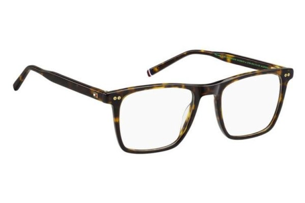 Ochelari Tommy Hilfiger TH2131 086 Dreptunghiulari Havana