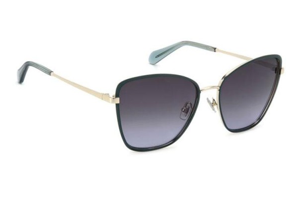 Okulary przeciwsłoneczne Fossil FOS3159/G/S 1ED/9O Kocie oczy Zielone