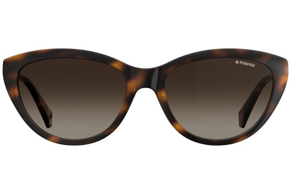 Ochelari de soare Polaroid PLD4080/S 086/LA Polarized Cat Eye Havana