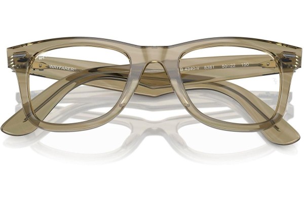 Glasses Ray-Ban Wayfarer Ease RX4340V 8381 Kwadratowe Szare