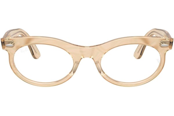 Okulary korekcyjne Ray-Ban Change Collection RX2242V 8294 Owalne Brązowe