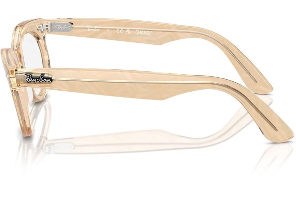 Okulary korekcyjne Ray-Ban Change Collection RX2242V 8294 Owalne Brązowe